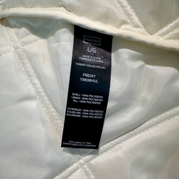 HUNTER Friday Packable Hooded Quilted Jacket - Picture 9 of 13
